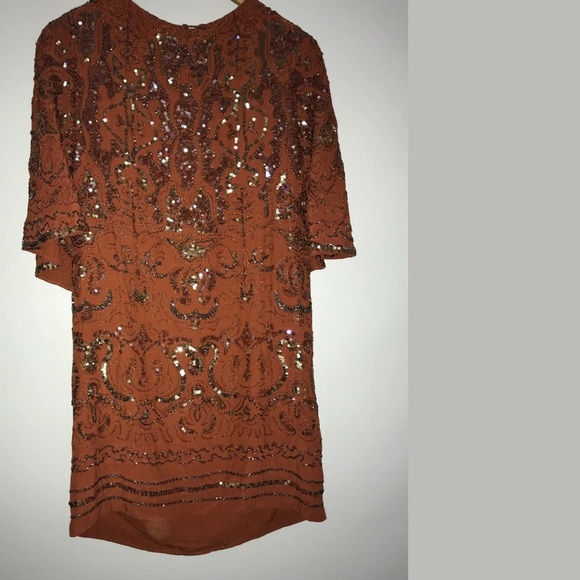 NWT FREE PEOPLE LIGHT MY FIRE SEQUIN MINI DRESS XS Z213-11 NWT FREE PEOPLE LIGHT MY FIRE SEQUIN MINI DRESS XS Z213-11